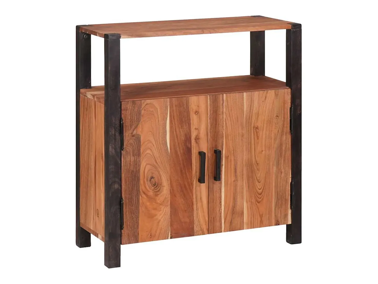 Aparador Marrón 70 x 30 x 75 cm Madera maciza de acacia