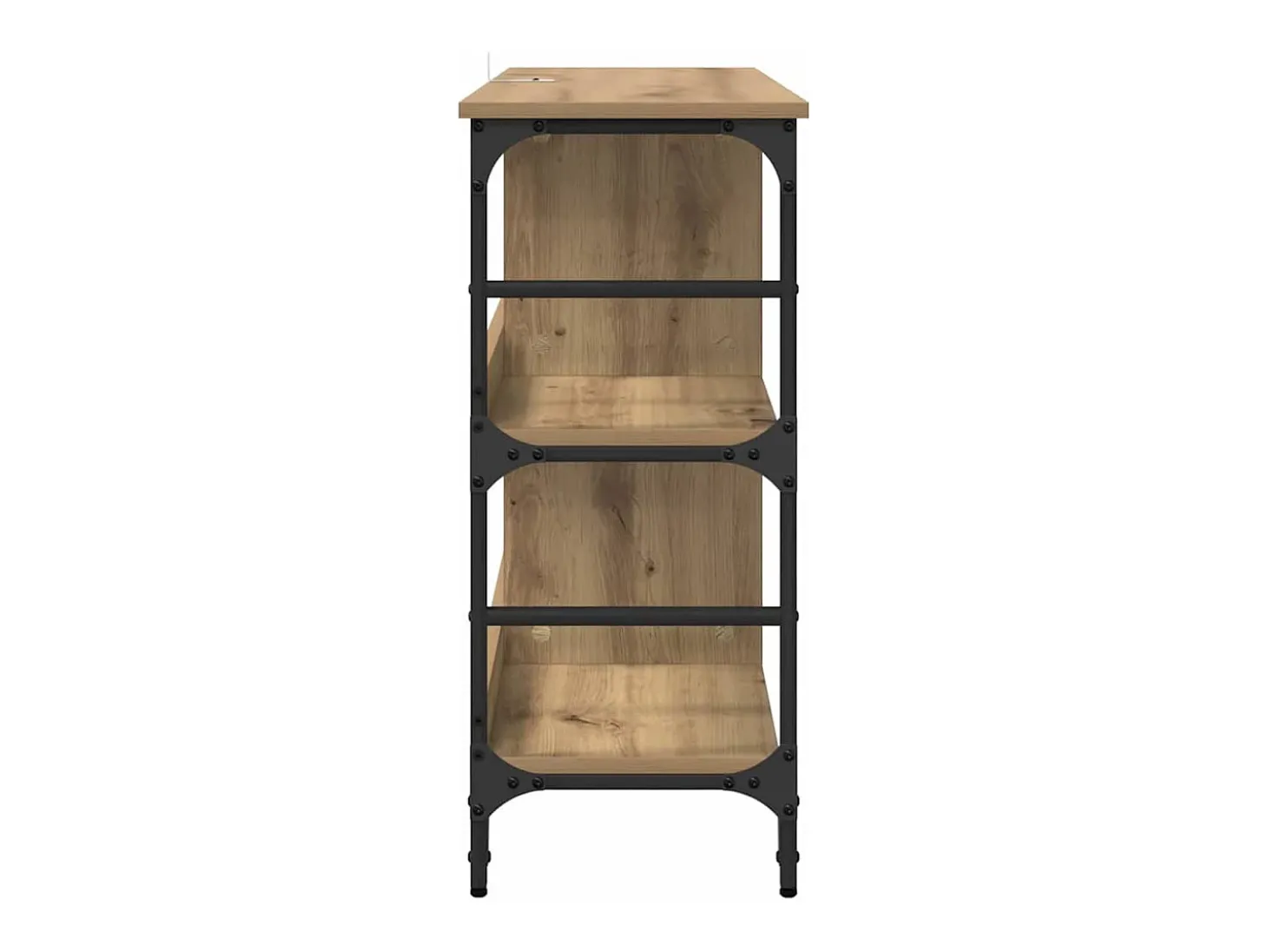 Aparador marrón 102 x 32 x 73,5 cm Madera de ingeniería