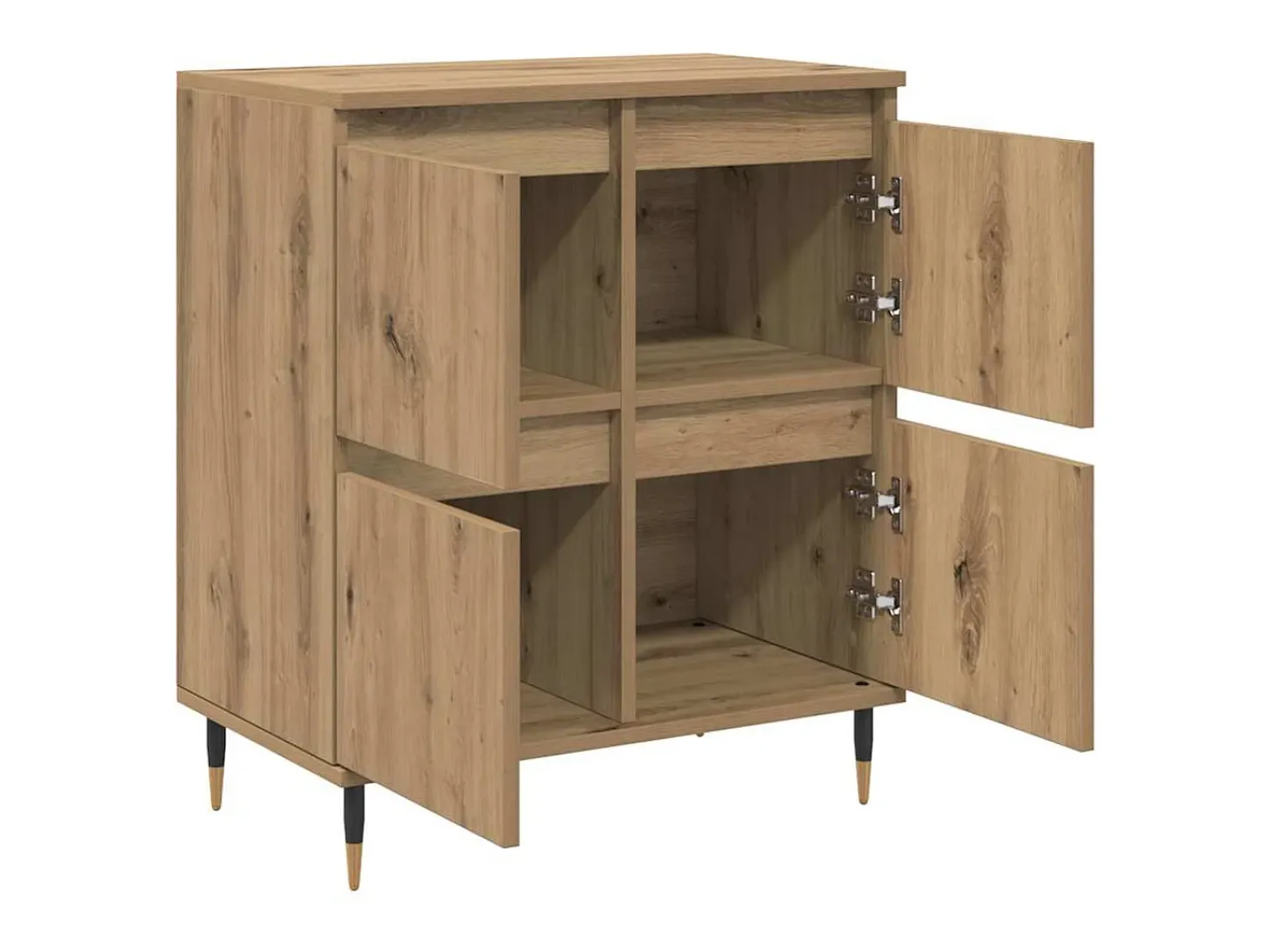 Aparador Marrón 60 x 35 x 70 cm Madera de Ingeniería