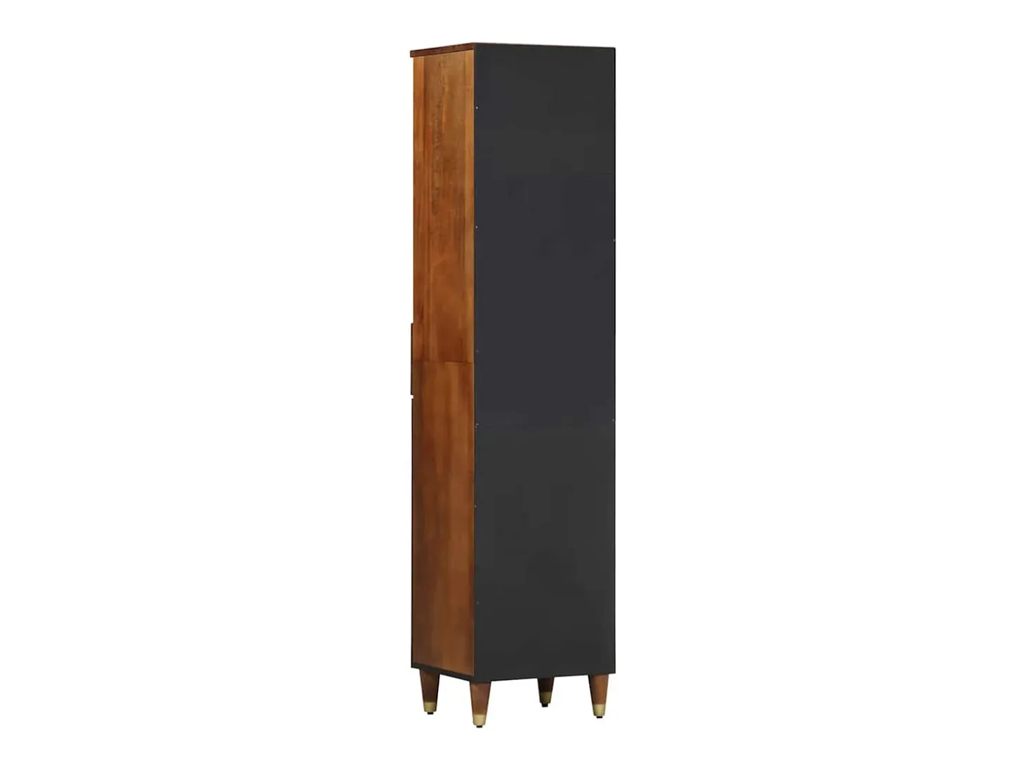 Aparador marrón miel 38 x 33,5 x 160 cm Madera maciza de mango