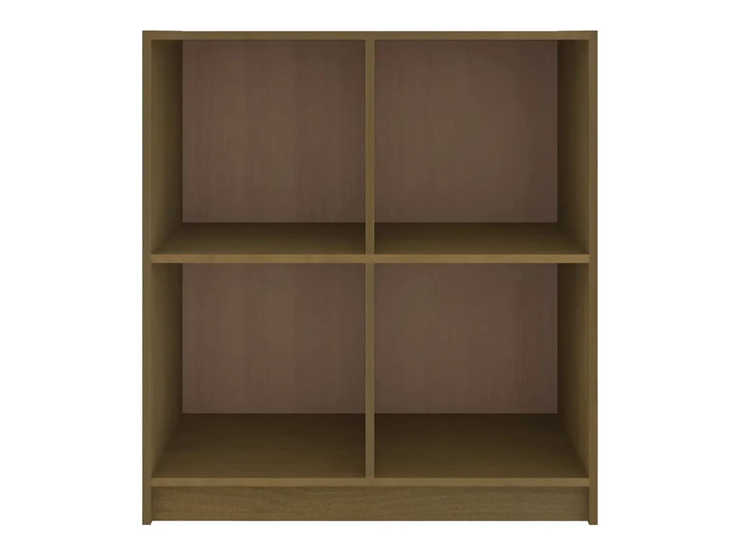 Aparador Marrón Miel 70x33x76 cm Madera Maciza de Pino
