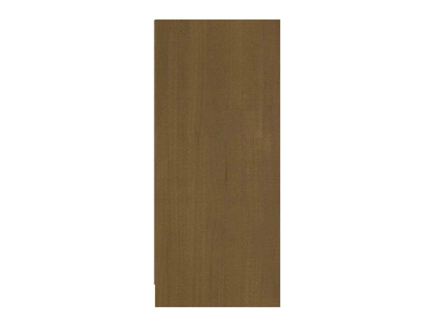 Aparador Marrón Miel 70x33x76 cm Madera Maciza de Pino