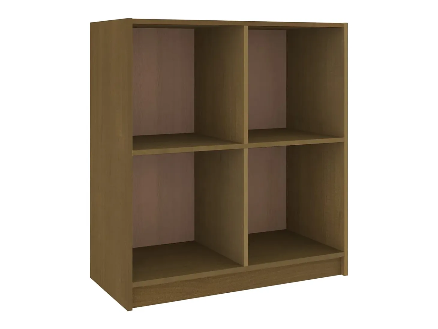 Aparador Marrón Miel 70x33x76 cm Madera Maciza de Pino