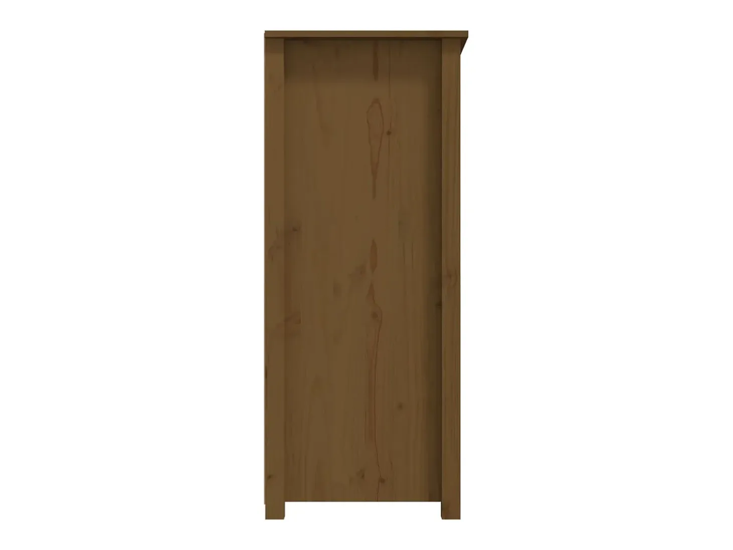 Aparador Marrón Miel 83x41,5x100 cm Madera Maciza de Pino