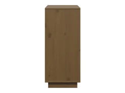 Aparador Marrón Miel 110,5x35x80 cm Madera Maciza de Pino