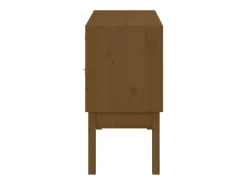 Aparador Marrón miel 110x40x78 cm Madera maciza de pino