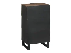 Aparador marrón 40x33x75 cm madera maciza de mango