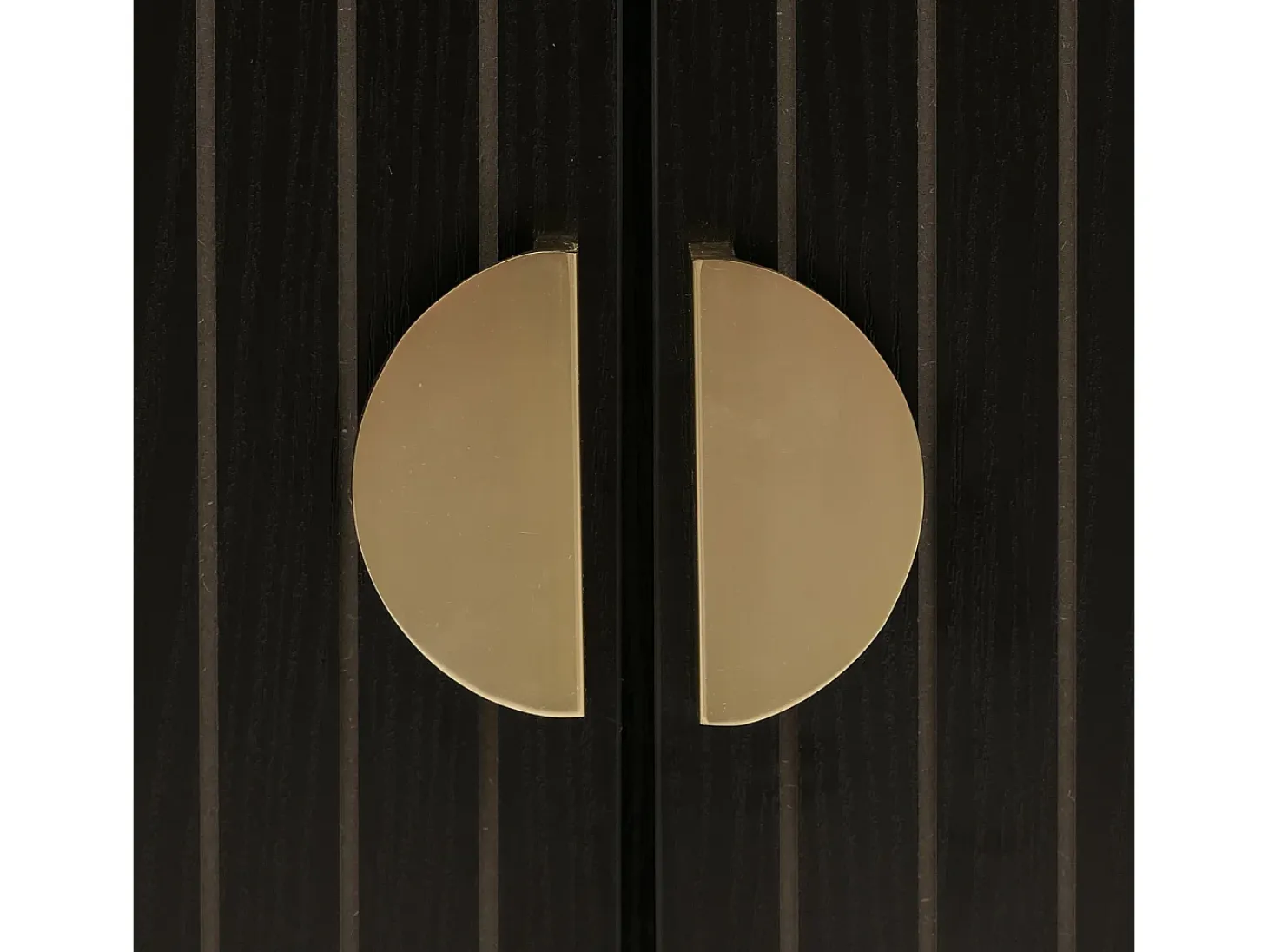 Aparador MCW-O39, aspecto madera negro