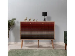 Aparador MEGA-221 sonoma color roble 120x36x90 cm