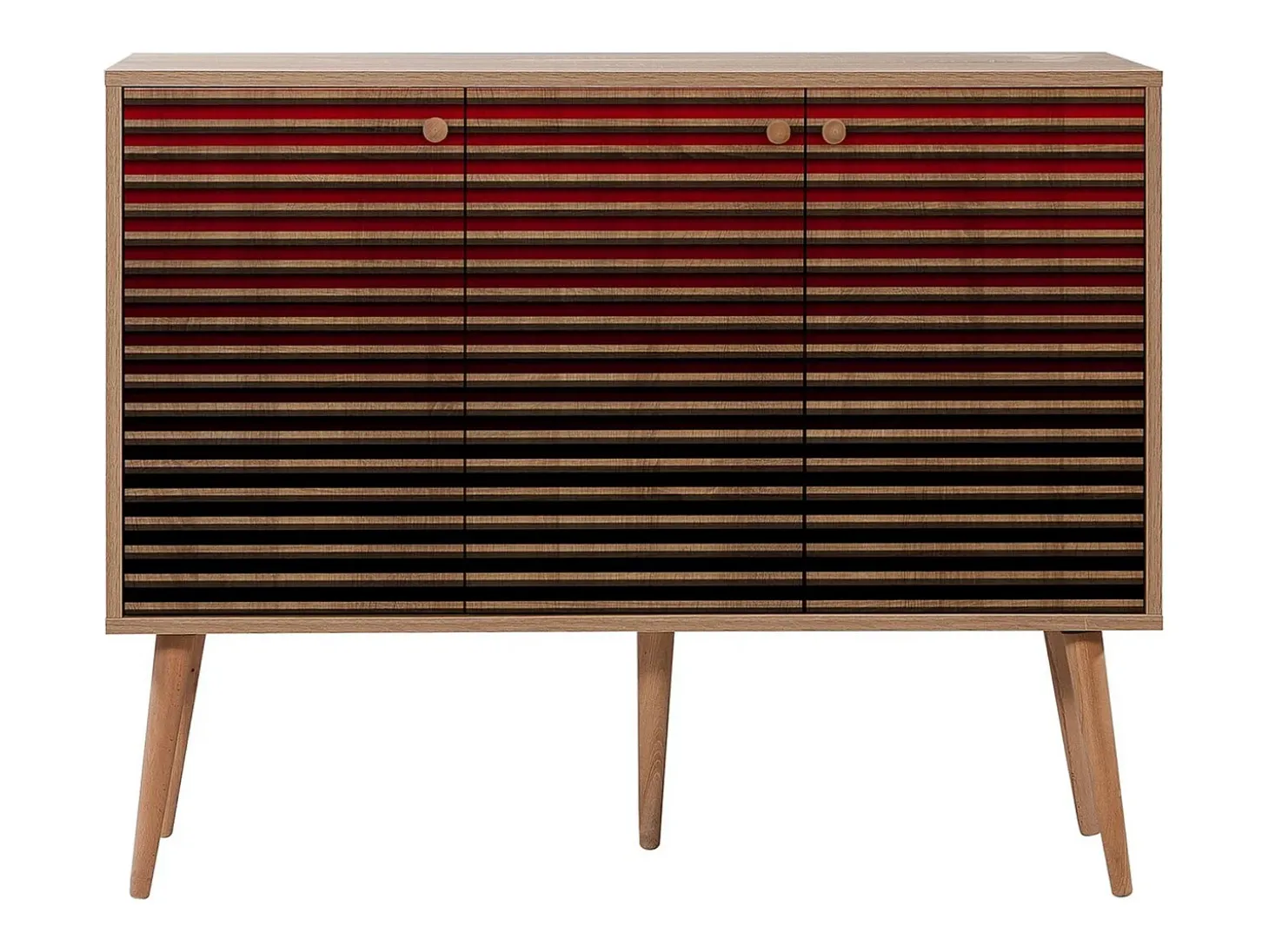 Aparador MEGA-221 sonoma color roble 120x36x90 cm