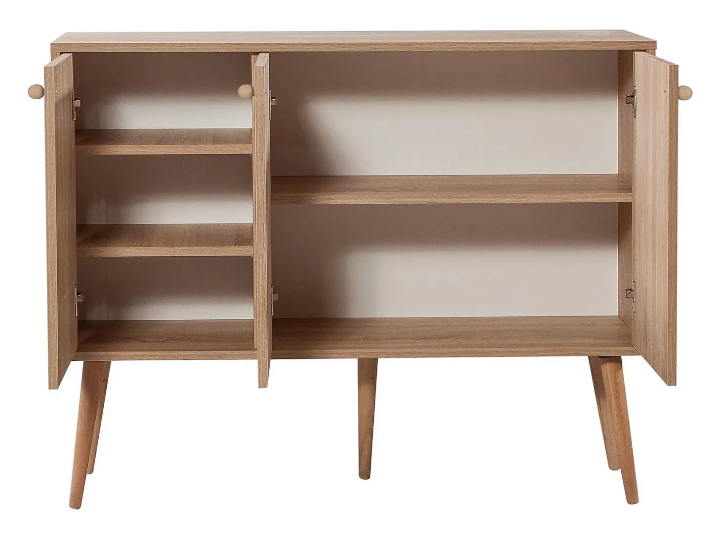 Aparador MEGA-723 sonoma color roble 120x36x90 cm