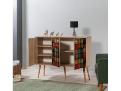 Aparador MEGA-723 sonoma color roble 120x36x90 cm