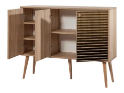 Aparador MEGA-220 sonoma color roble 120x36x90 cm