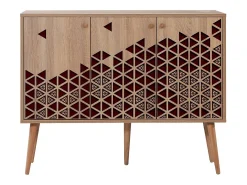 Aparador Mega-122 sonoma color roble 120x36x90 cm