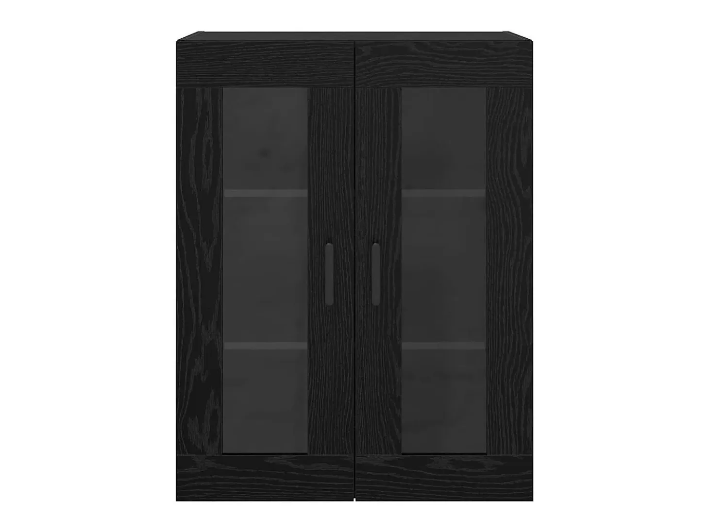 Aparador negro 69,5 x 34 x 90 cm Madera de ingeniería