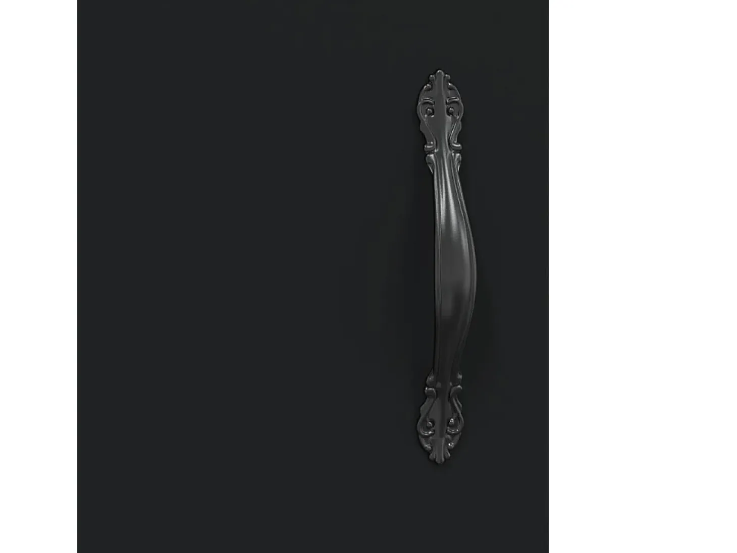 Aparador negro 69,5x34x90 cm madera de ingeniería