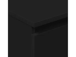 Aparador negro 60x35x98,5 cm Madera de ingeniería