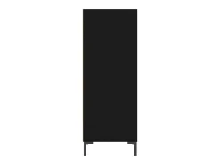 Aparador negro 34,5x32,5x90 cm madera de ingeniería