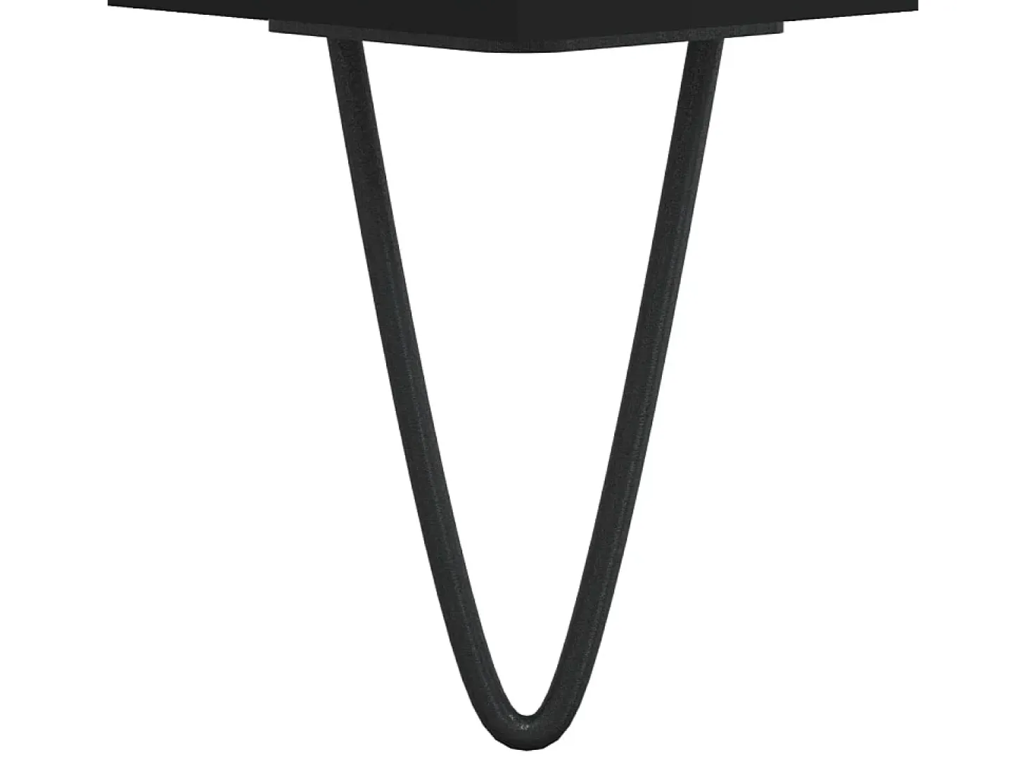 Aparador negro 40x35x70 cm madera de ingeniería