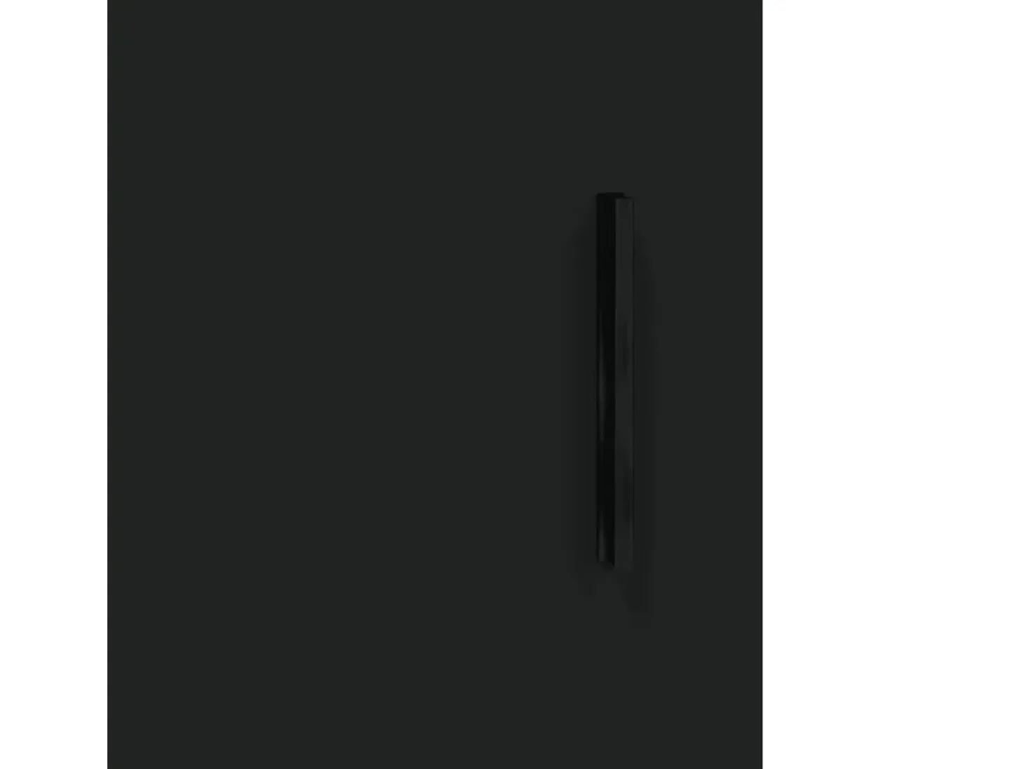 Aparador negro 34,5x34x90 cm Madera de ingeniería