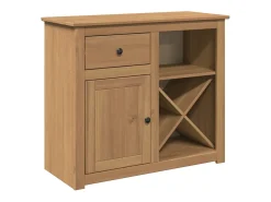Aparador Panamá con cajón 93x40x80 cm madera maciza de pino