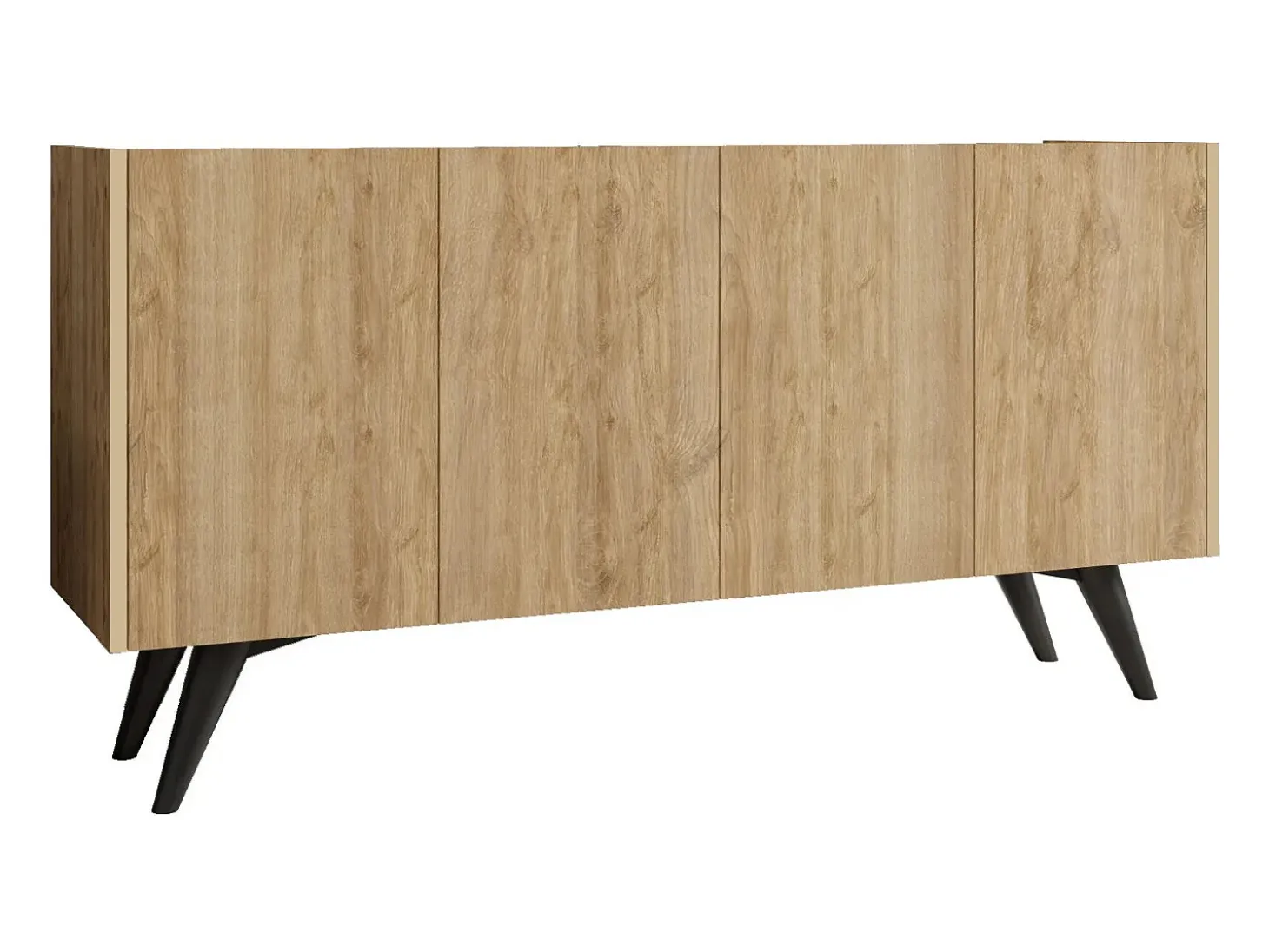 Aparador Pekin color roble 150x76x40 cm