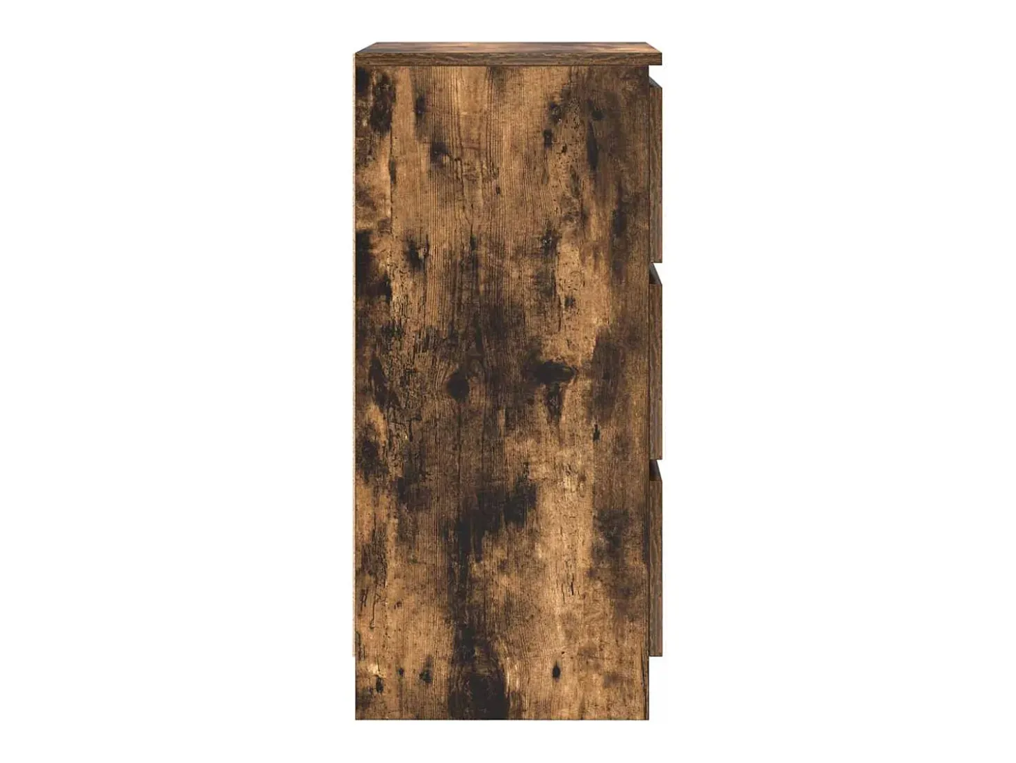 Aparador roble ahumado 37,5x35x76 cm madera de ingeniería