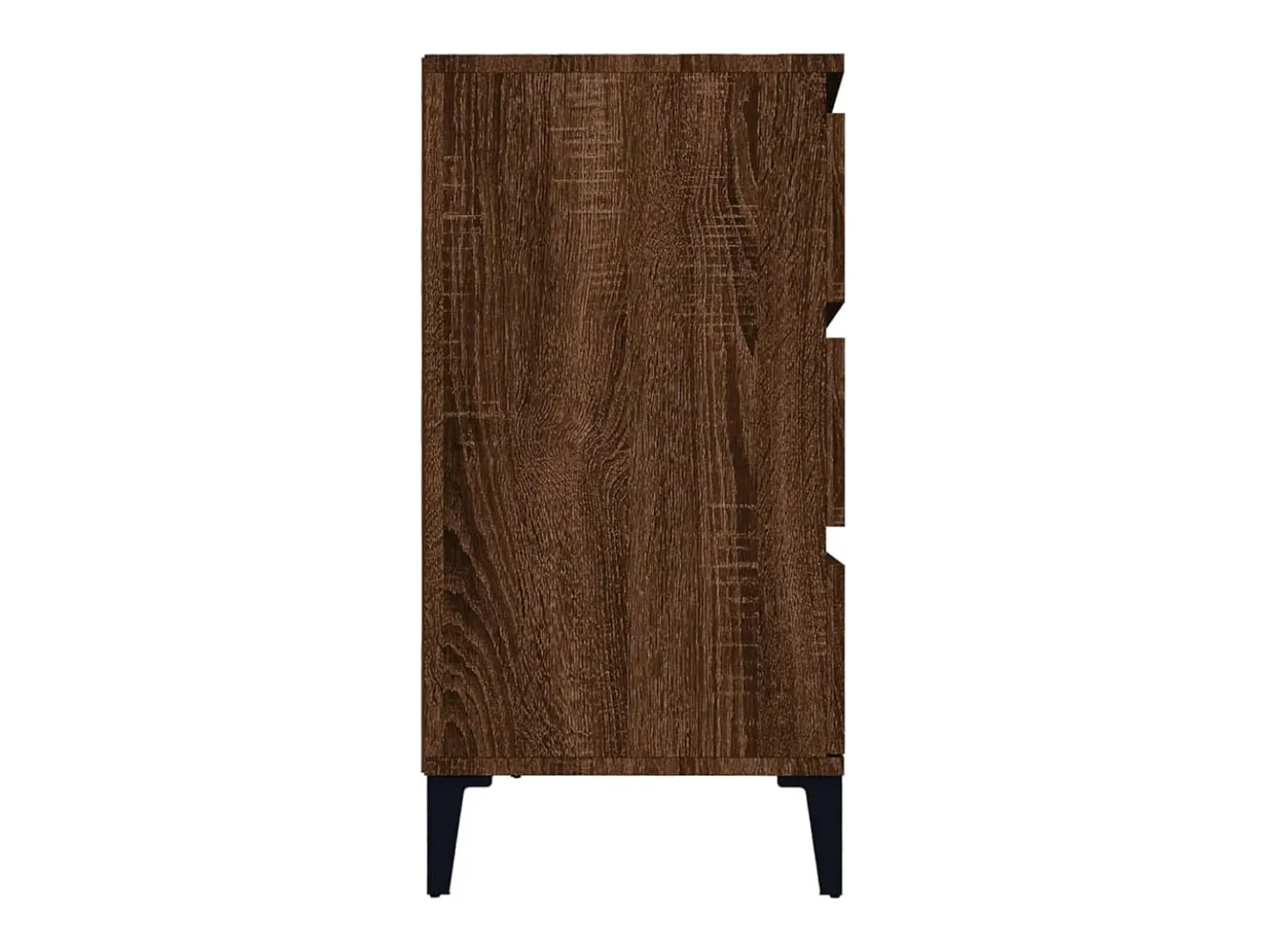 Aparador Roble Marrón 60x35x70 cm Madera de ingeniería