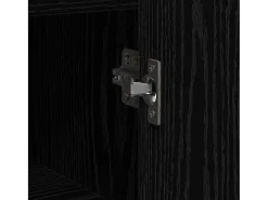 Aparador Roble Negro 45 x 35 x 75 cm Madera contrachapada