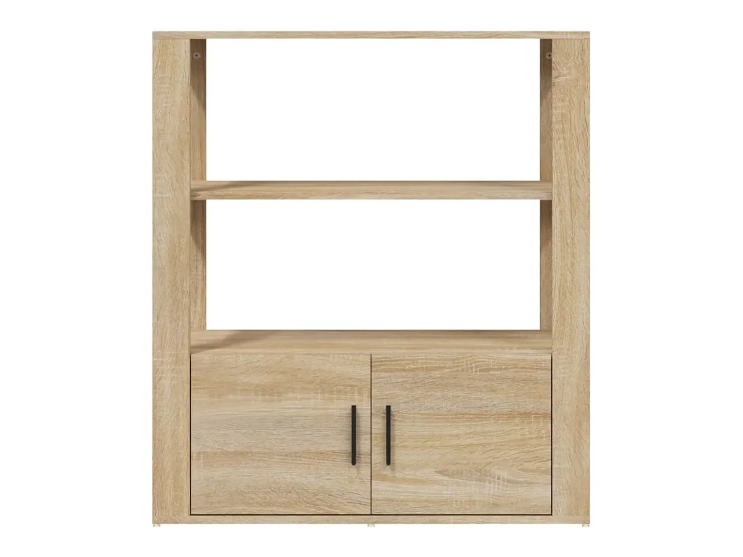 Aparador Roble Sonoma 80x30x90 cm Madera de ingeniería