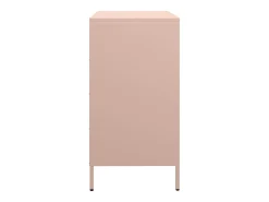 Aparador rosa 68x39x73,5 cm acero laminado en frío