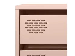 Aparador rosa 68x39x73,5 cm acero laminado en frío