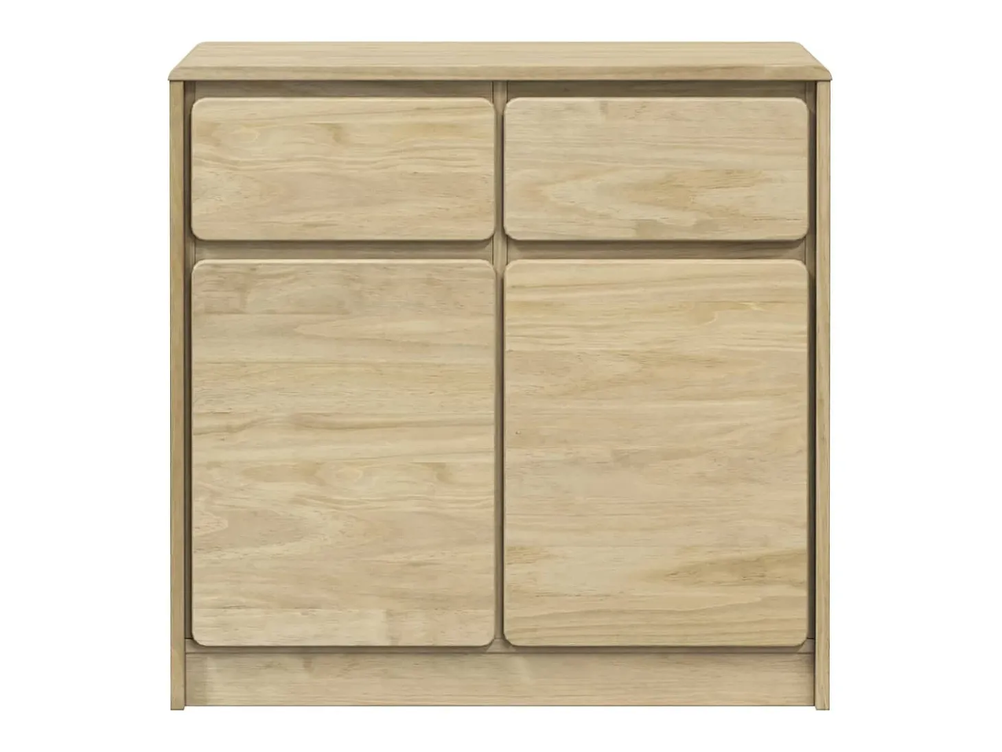 Aparador SAUDA madera maciza pino roble 80x43x75,5 cm ES803024