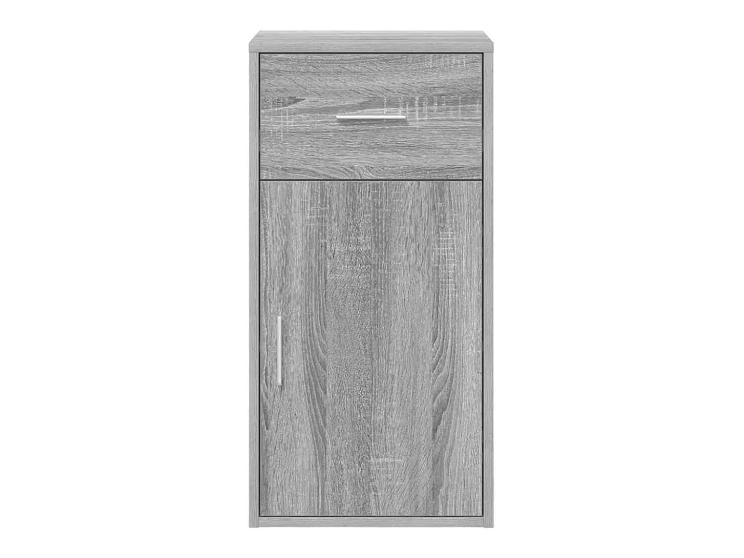Aparador Sonoma Gris 38 x 34,5 x 75 cm Madera de Ingeniería