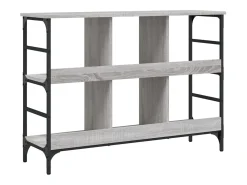 Aparador Sonoma gris 102x32x73,5 cm madera de ingeniería