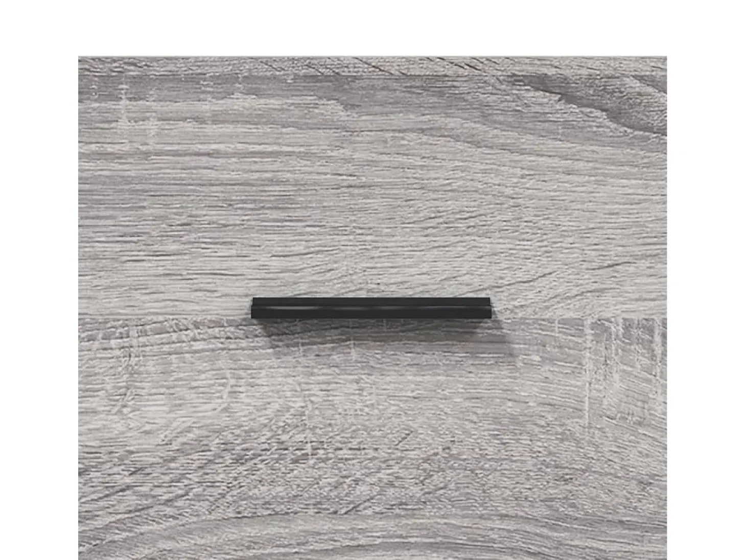 Aparador Sonoma gris 100x36x60 cm madera de ingeniería