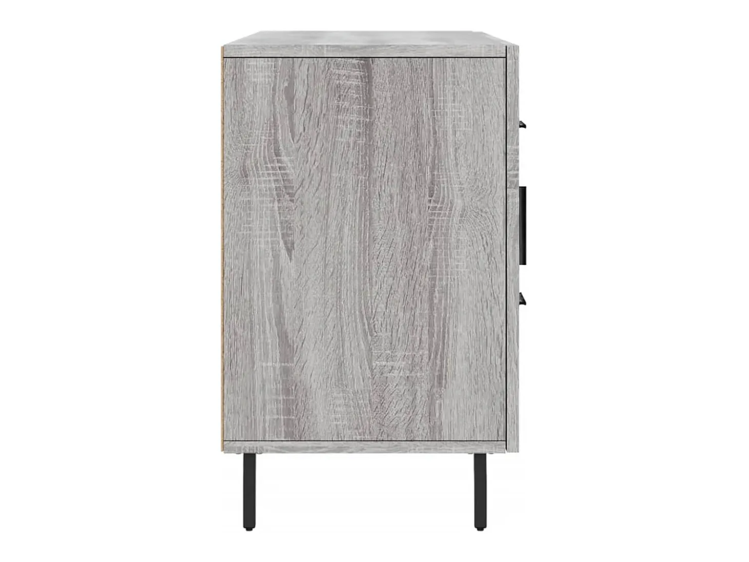 Aparador Sonoma gris 100x36x60 cm madera de ingeniería