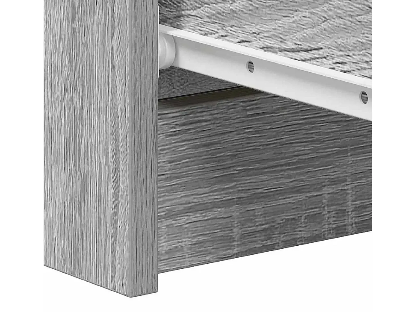 Aparador Sonoma gris 60x35x98,5 cm Madera de ingeniería