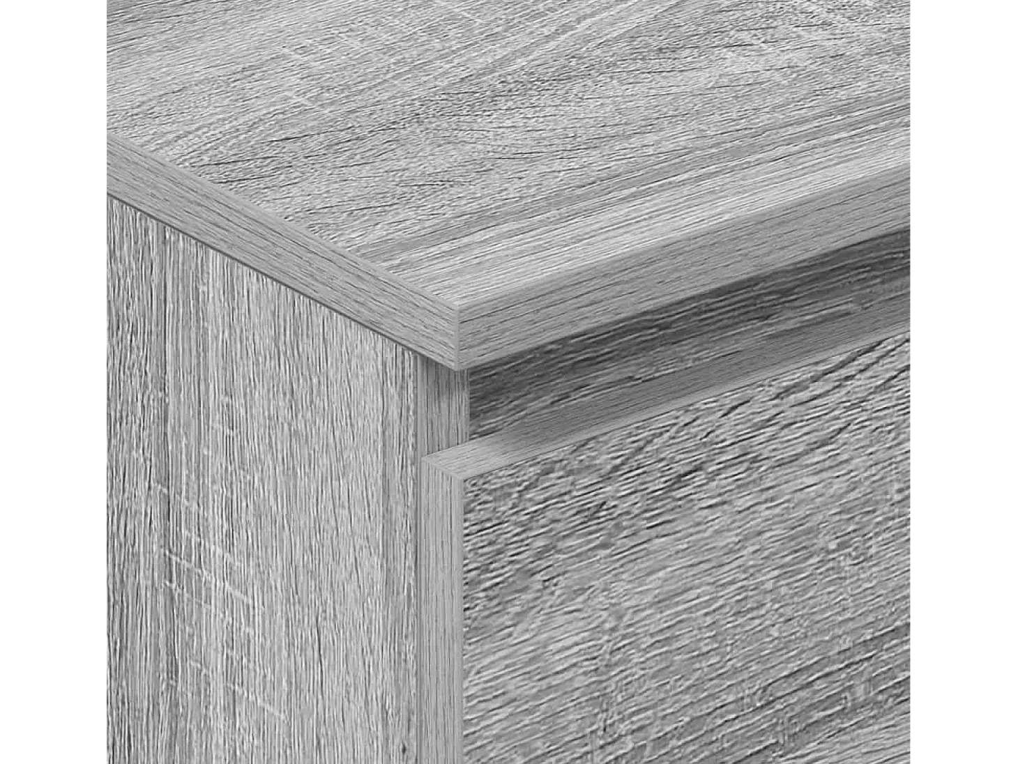 Aparador Sonoma gris 60x35x98,5 cm Madera de ingeniería