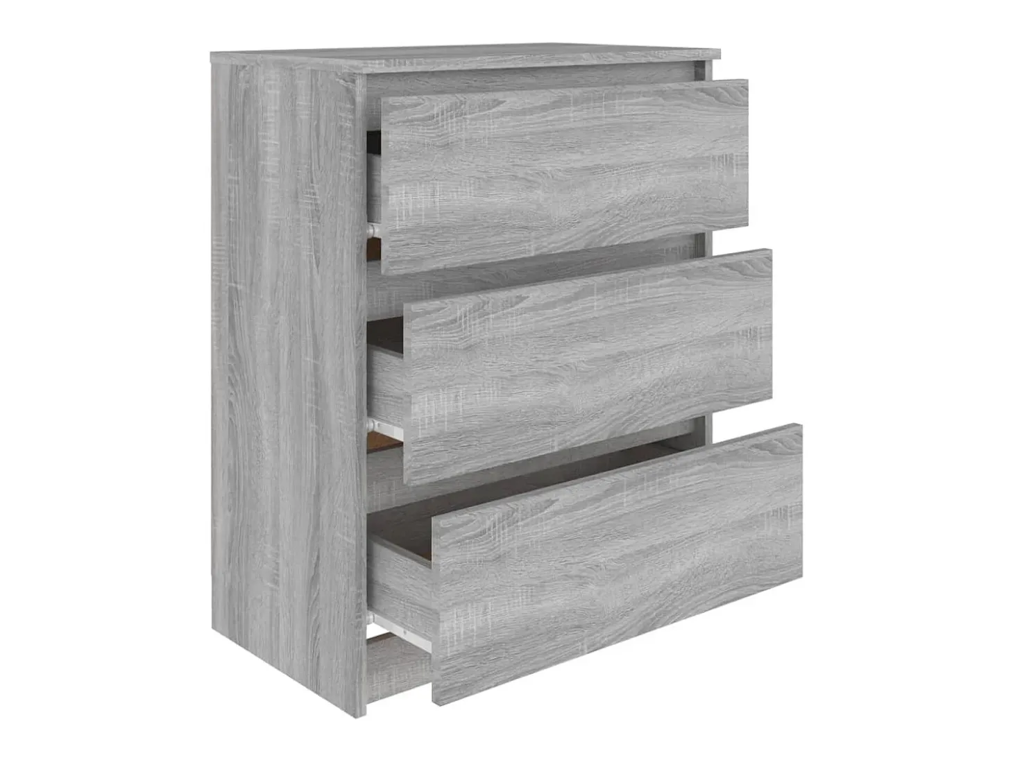 Aparador Sonoma gris 60x35x76 cm Madera de ingeniería