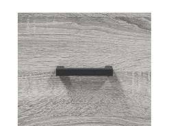 Aparador Sonoma gris 69,5x34x90 cm madera de ingeniería