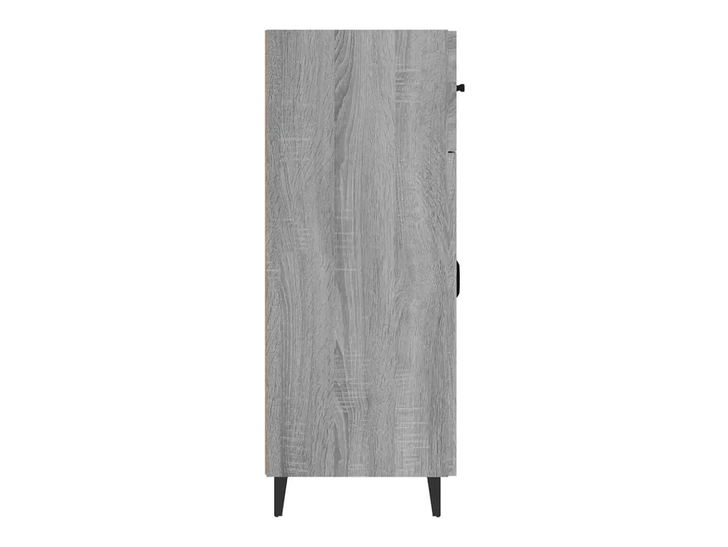 Aparador Sonoma gris 69,5x34x90 cm madera de ingeniería
