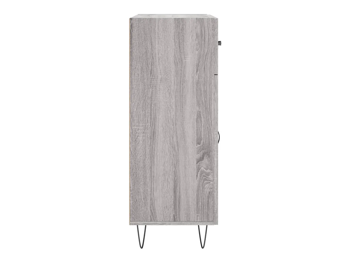 Aparador Sonoma gris 69,5x34x90 cm madera de ingeniería