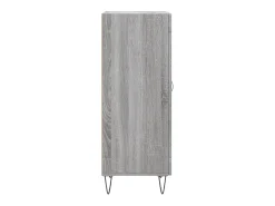 Aparador Sonoma gris 34,5x34x90 cm Madera de ingeniería