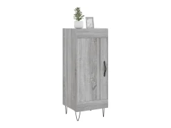 Aparador Sonoma gris 34,5x34x90 cm Madera de ingeniería