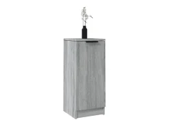 Aparador Sonoma gris 30x30x70 cm Madera de ingeniería