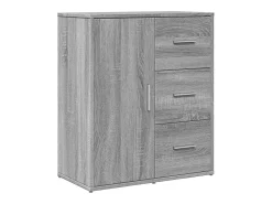 Aparador Sonoma gris 60x31x70 cm madera de ingeniería