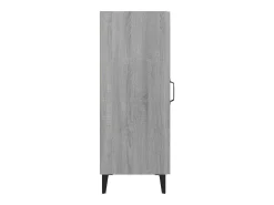 Aparador Sonoma gris 34,5x34x90 cm Madera de ingeniería