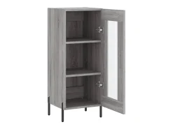 Aparador Sonoma gris 34,5x34x90 cm Madera de ingeniería