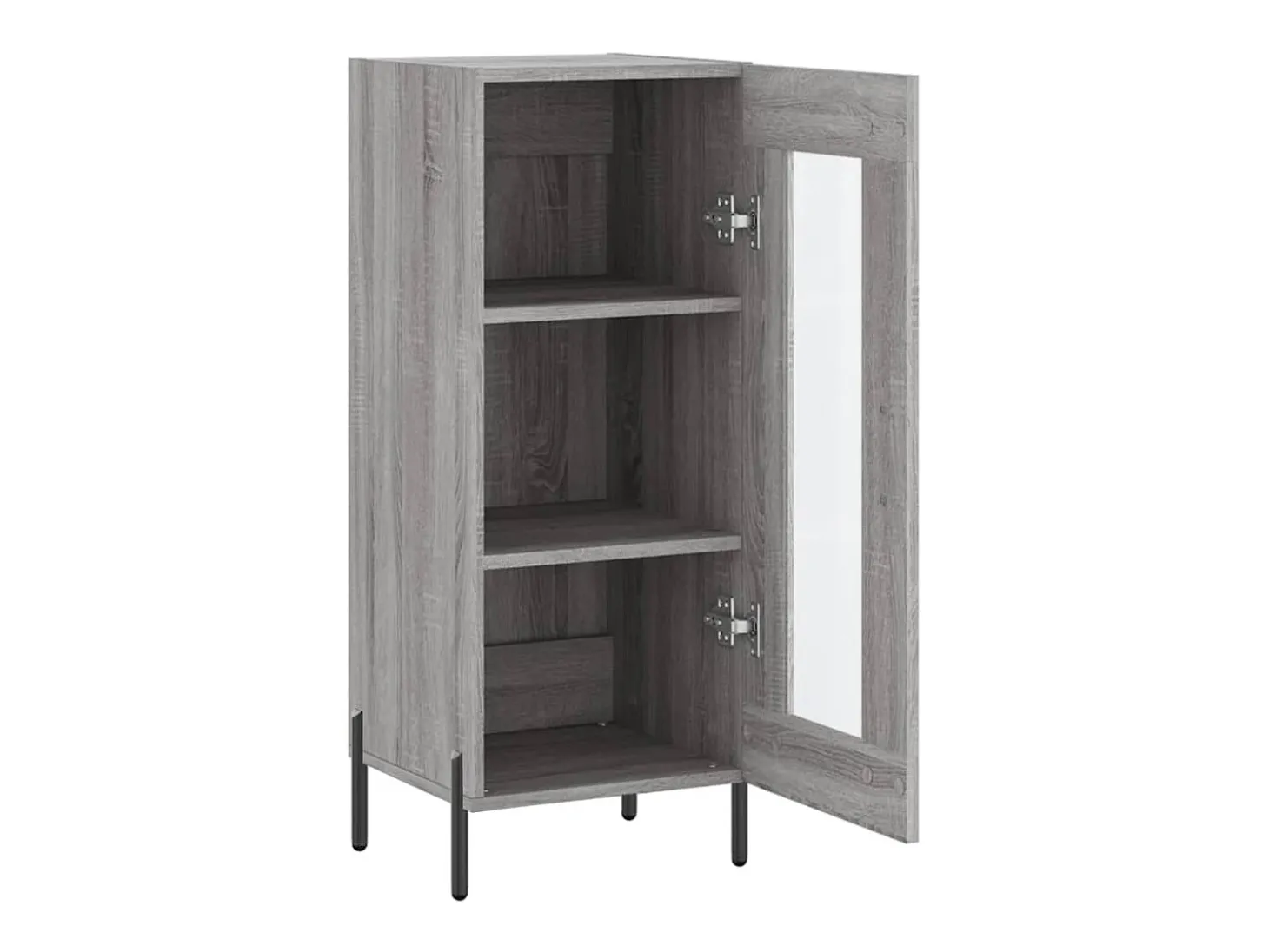 Aparador Sonoma gris 34,5x34x90 cm Madera de ingeniería
